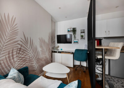 Location meublée T1 à Lyon 2