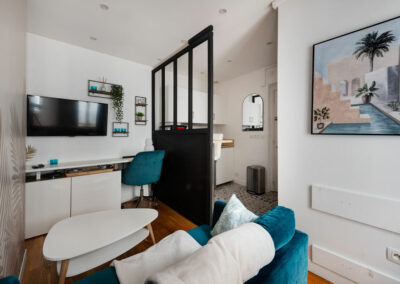 Location meublée T1 à Lyon 2